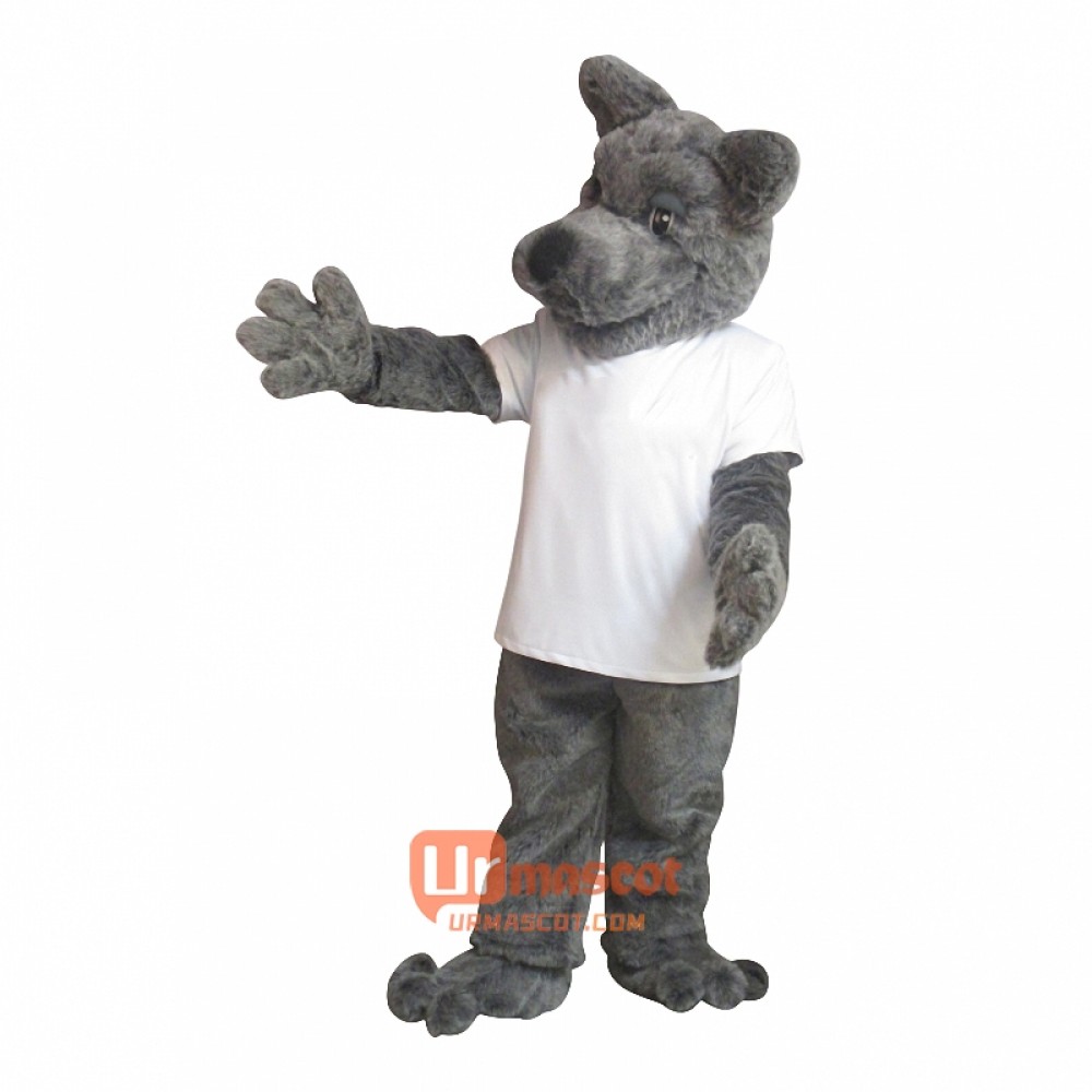 Lovely Wolf Custom Cartoon Mascot Costume