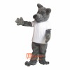Lovely Wolf Custom Cartoon Mascot Costume