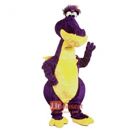 Magic Dragon Cartoon Costume Mascot