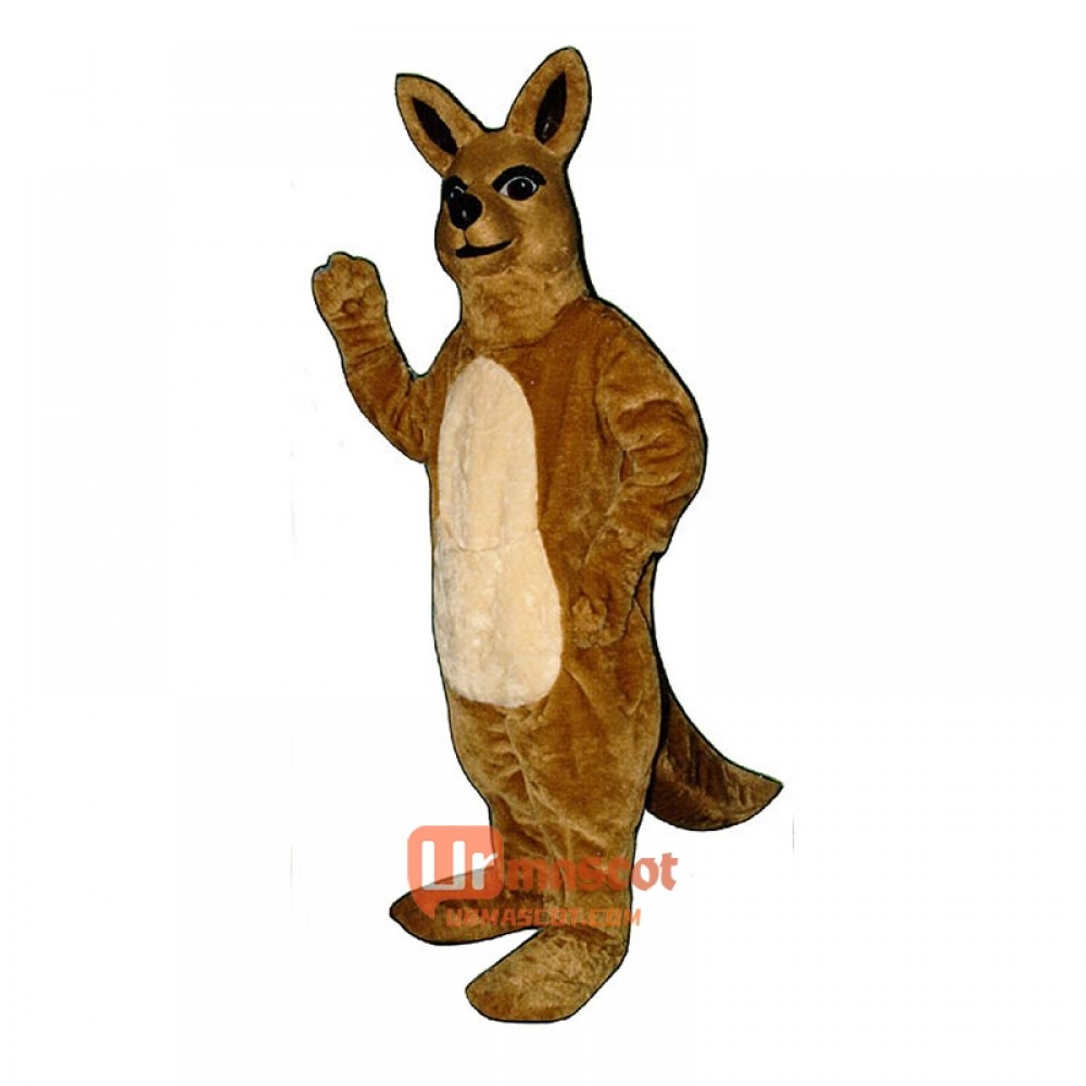 Mamma Kangaroo Cartoon Costume Mascot