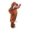 Mammoth Elephant Cartoon Mascot Costume Plush with Mask
