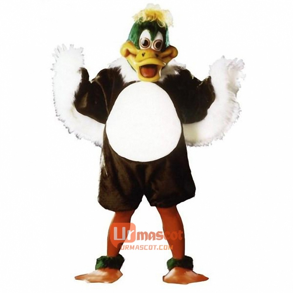 Melvin the Mallard Duck Cartoon Mascot Costume