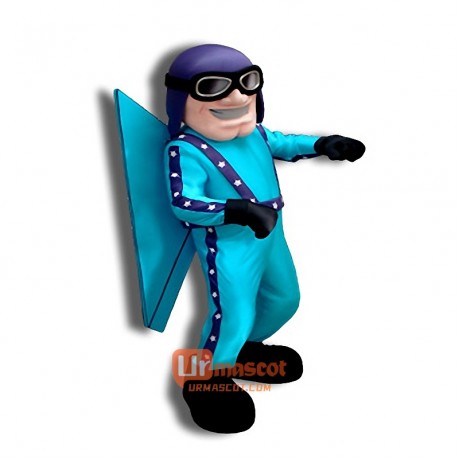 Miramar Pilot Cartoon Mascot Costume Cosplay Outfits