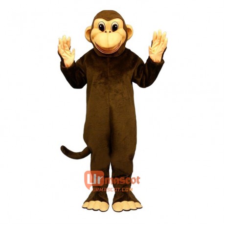 Mischevious Monkey Cartoon Costume Mascot