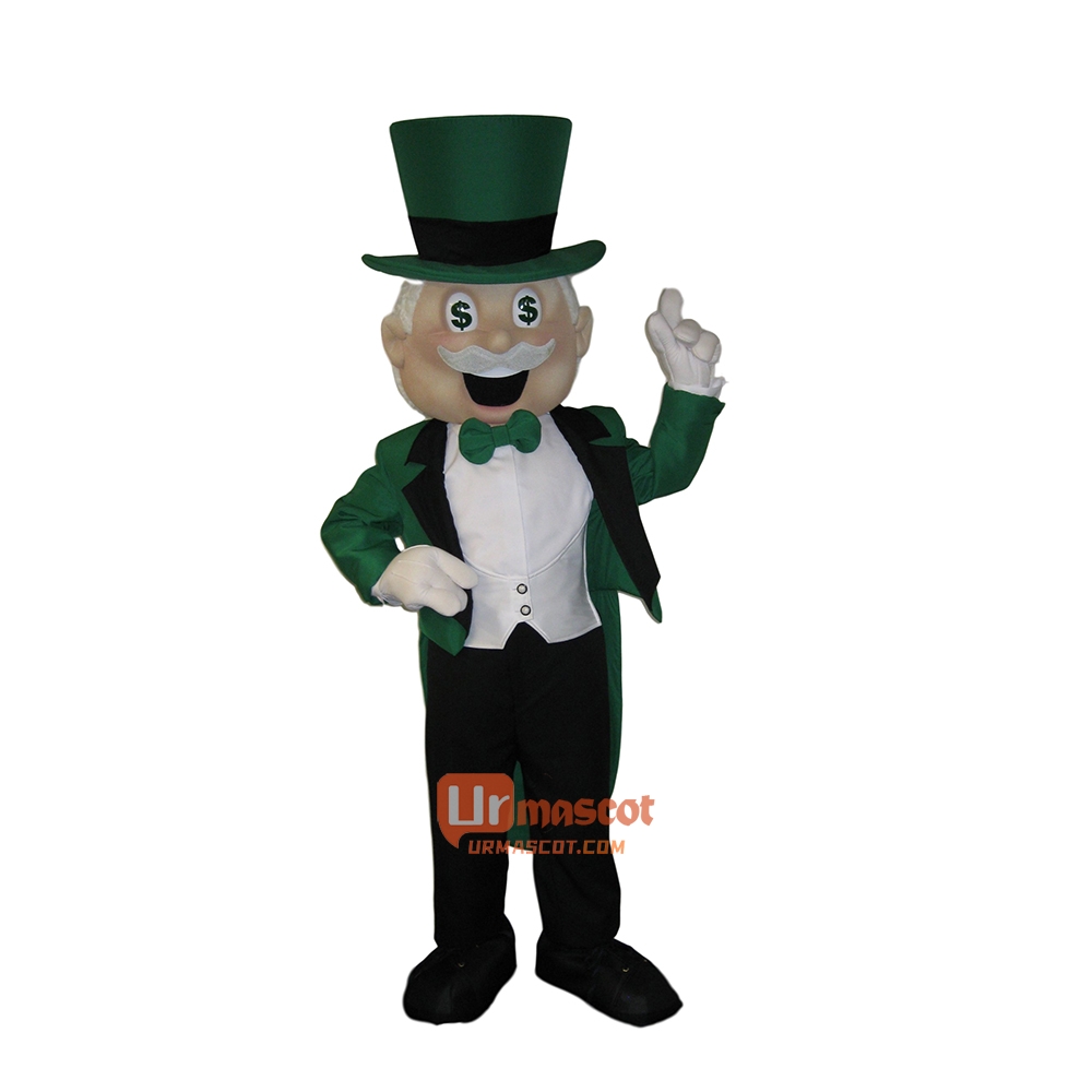 Money Man Custom Cartoon Mascot Costume