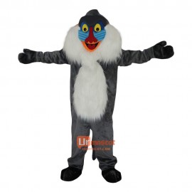 Monkey Simian Ape Cartoon Mascot Costume Plush with Mask
