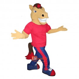 Monty Horse Mascot Costume Cosplay Outfits