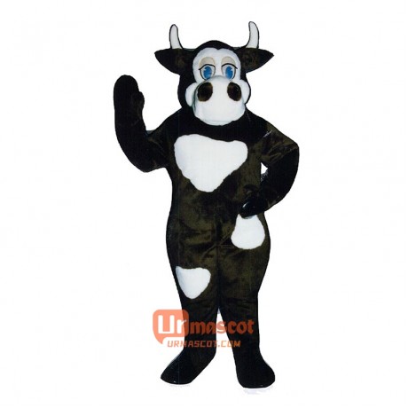 Moo Cow Cartoon Costume Mascot