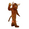 Moose Elk Wapiti Deer Cartoon Mascot Costume Plush with Mask