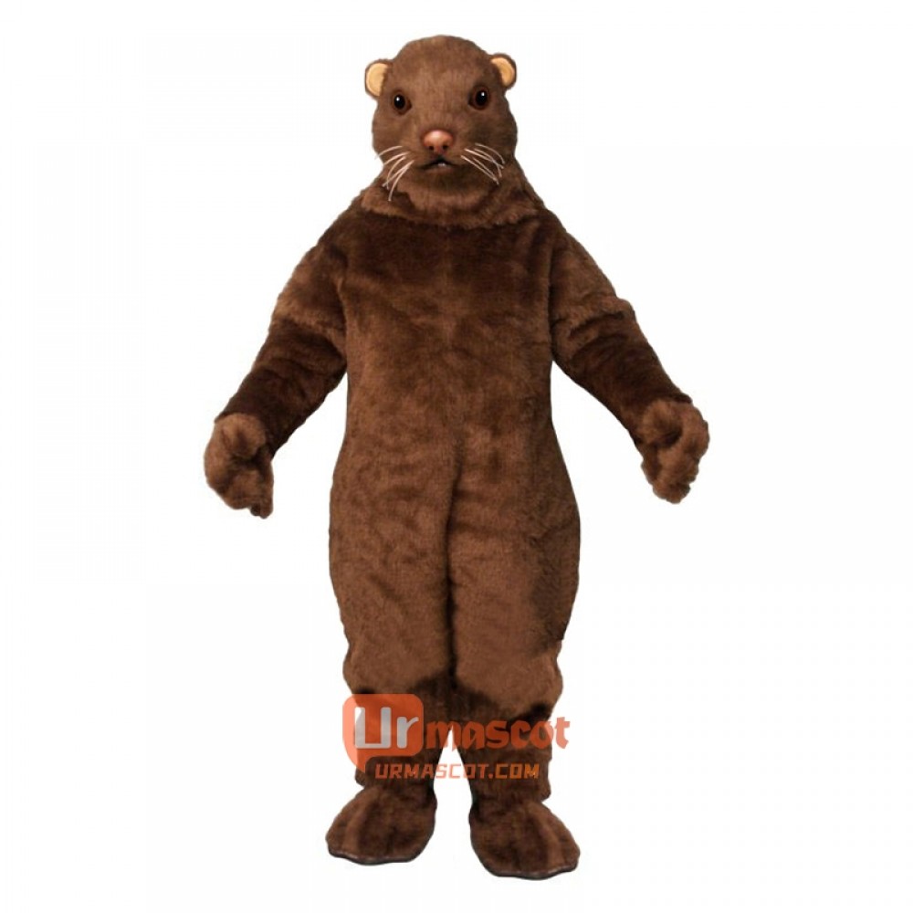 Morris Mink Cartoon Costume Mascot