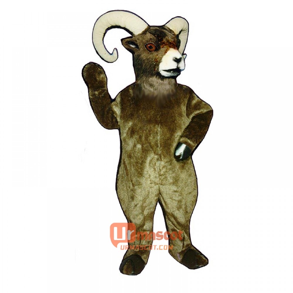 Mountain Goat Cartoon Costume Mascot