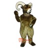 Mountain Goat Cartoon Costume Mascot