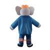 Mr. Blue Elephant Mascot Cartoon Costume