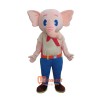 Mr. Elephant Mascot Cartoon Costume