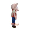 Mr. Elephant Mascot Cartoon Costume
