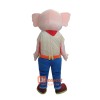 Mr. Elephant Mascot Cartoon Costume