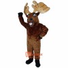 Mr. Moose Cartoon Mascot Costume