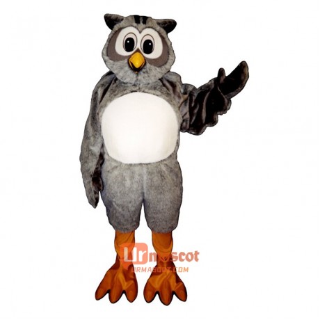 Mr. Owl Cartoon Costume Mascot