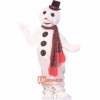 Mr. Snowman Cartoon Mascot Costume