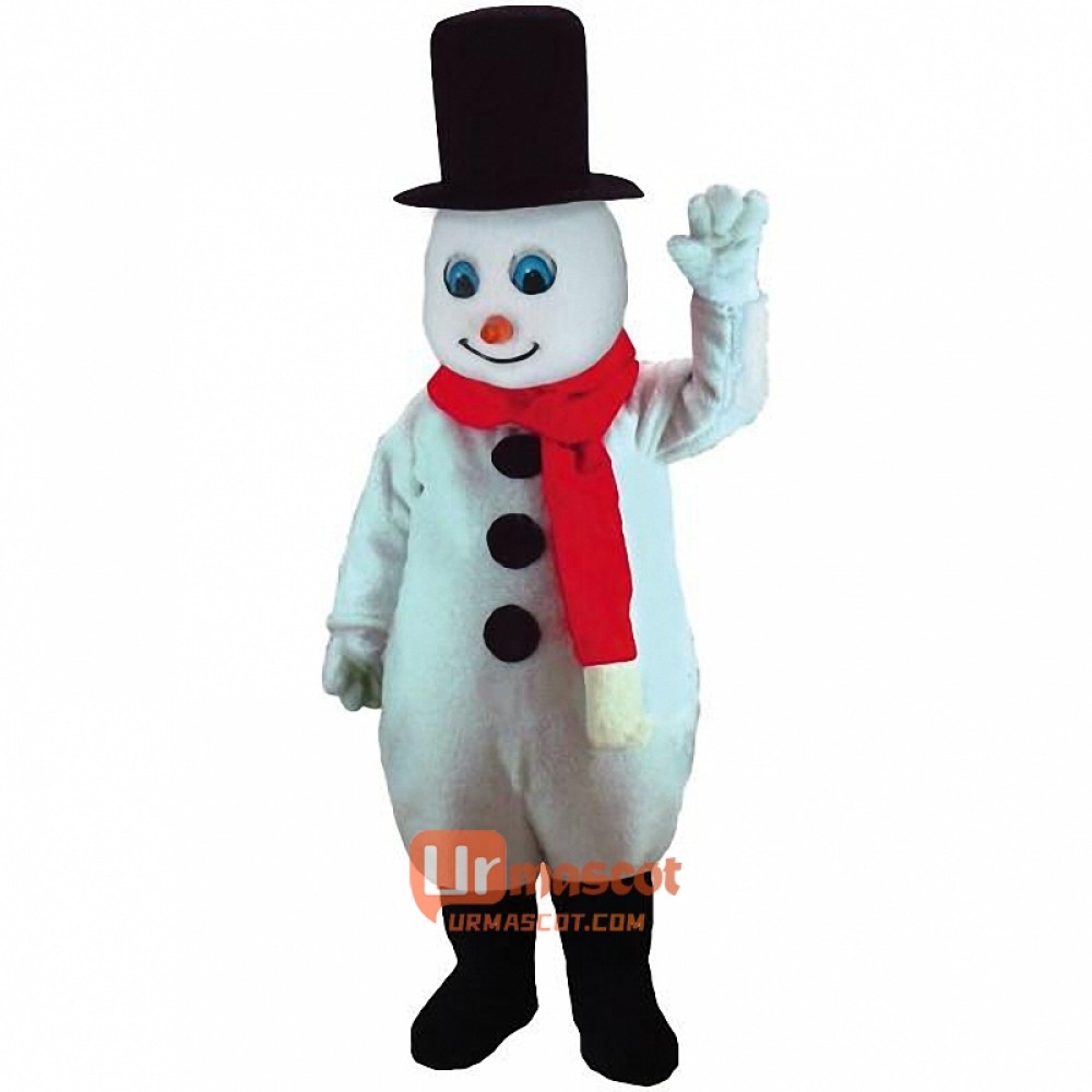 Mr. Snowman Lightweight Cartoon Mascot Costume