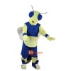 Muscle bee Cartoon Mascot Costume Plush with Mask
