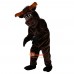 Muscle Cattle Cartoon Mascot Costume Plush with Mask