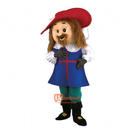 Musketeer D'Artagnan Custom Cartoon Mascot Costumes