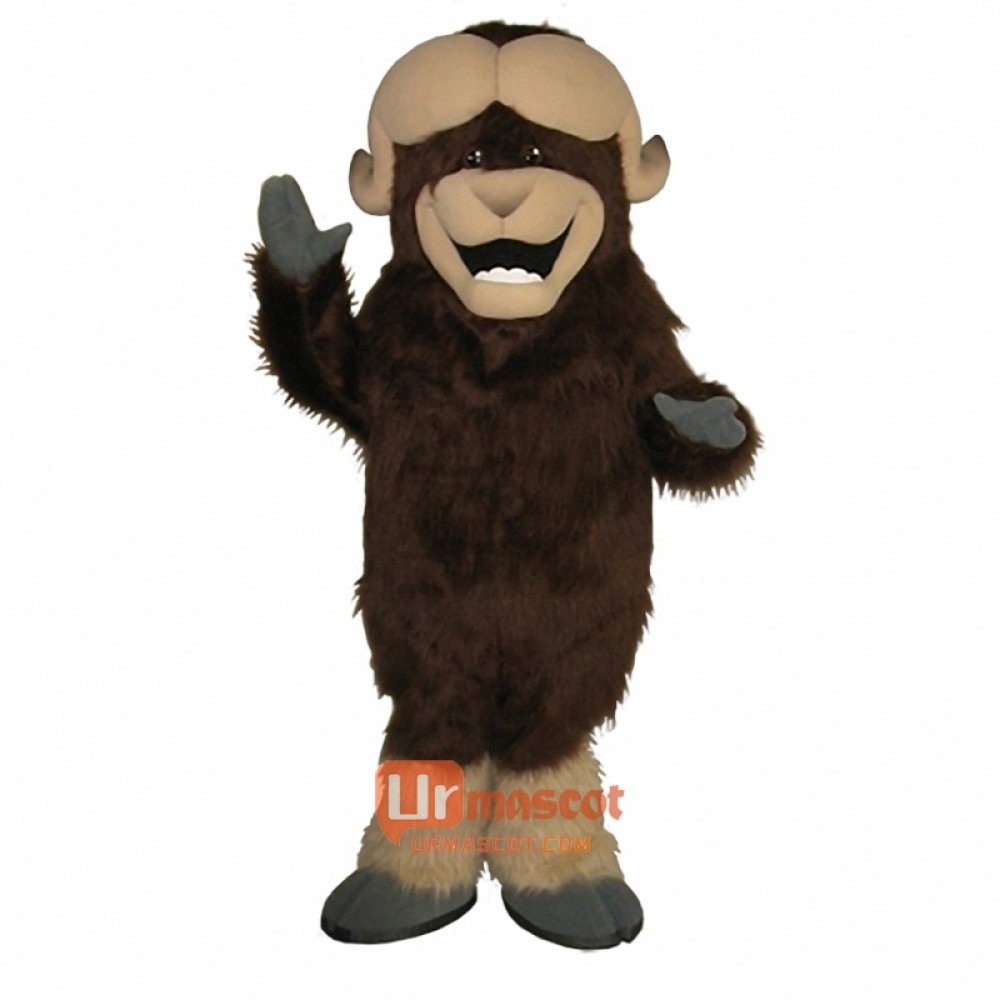 Muskox Custom Cartoon Mascot Costume