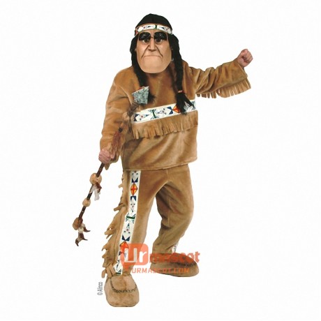 Native American Cartoon Costume Mascot