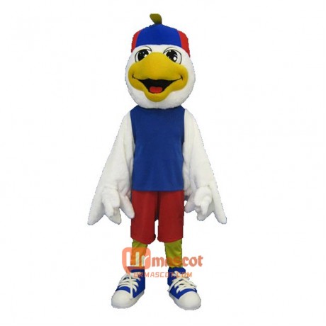 Naughty Seagull Cartoon Mascot Costume