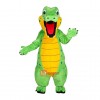 New Green Alligator Custom Cartoon Mascot Costume