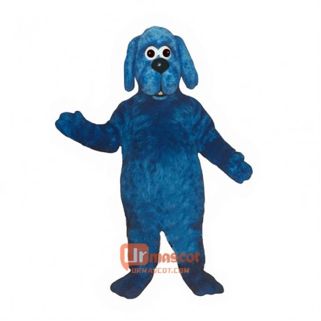 Old Blue Cartoon Costume Mascot