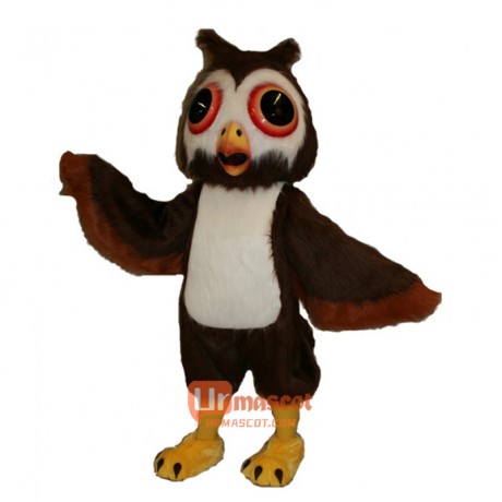 Oliver Owl Cartoon Costume Mascot