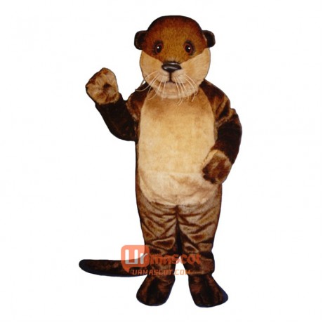Ollie Otter Cartoon Costume Mascot