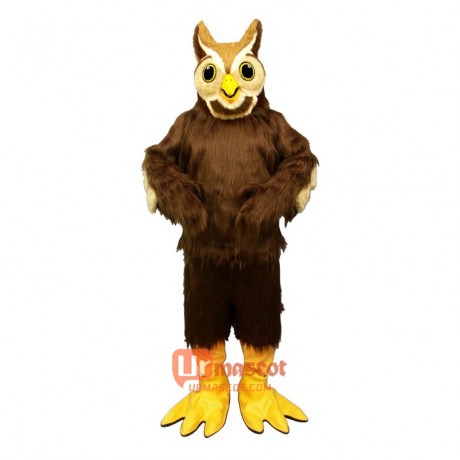 Ollie Owl Cartoon Costume Mascot