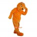 Orange Bear Cartoon Mascot Costume Plush with Mask