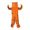 Orange Tiger Cartoon Mascot Costume Plush with Mask