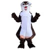 Otter Mascot Cartoon Mascot Costume Plush with Mask