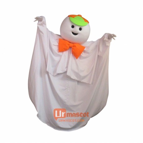 Otto the Ghost Custom Cartoon Mascot Costume