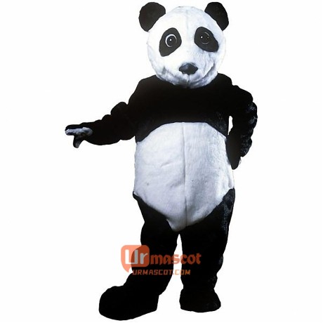 Panda Bear Cartoon Mascot Costume Cosplay Outfits