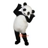 Panda Cartoon Mascot Costume Plush with Mask