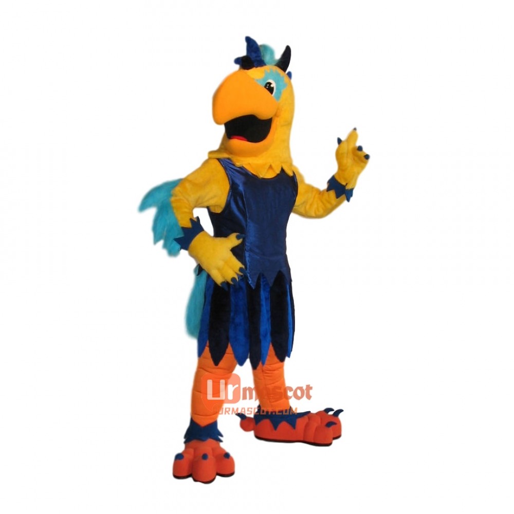 Parrot Handsome Custom Cartoon Mascot Costume
