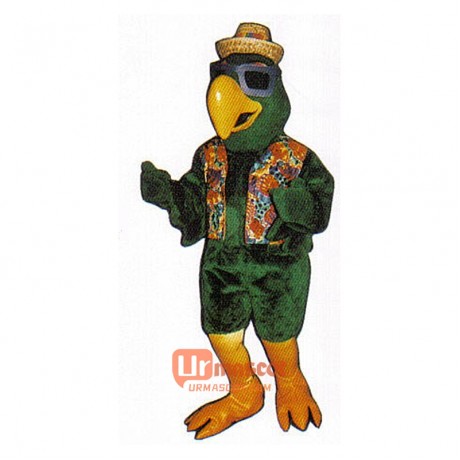 Party Parrot Cartoon Costume Mascot