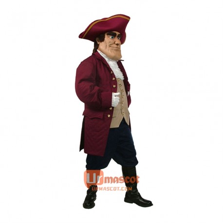 Patriot Cartoon Costume Mascot