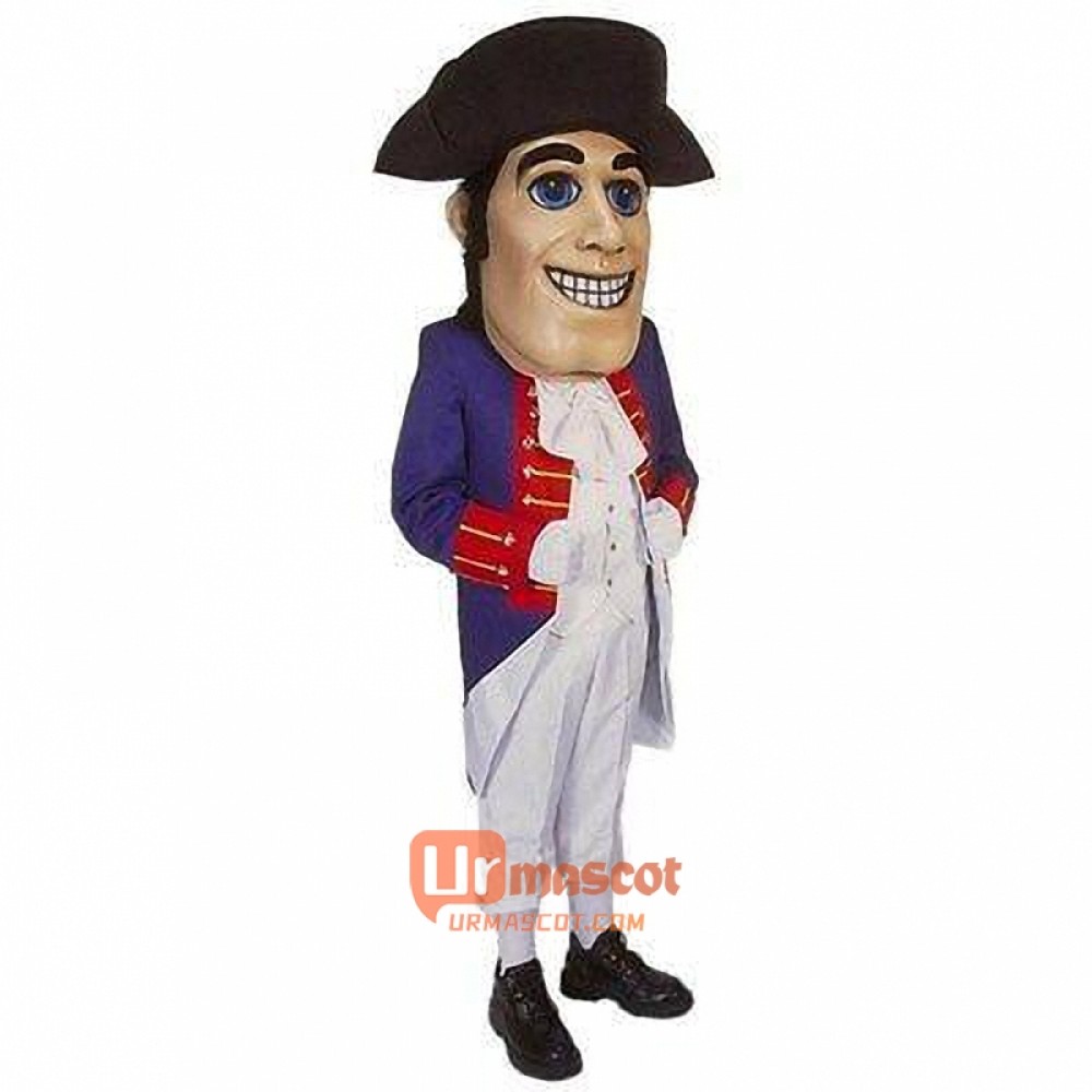 Patriot Cartoon Mascot Costume Free Shipping