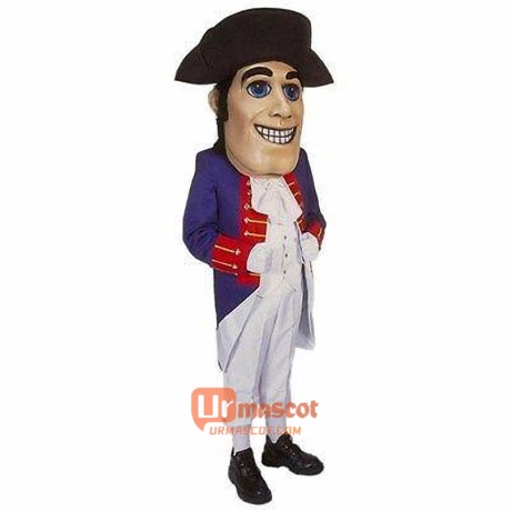 Patriot Cartoon Mascot Costume Free Shipping