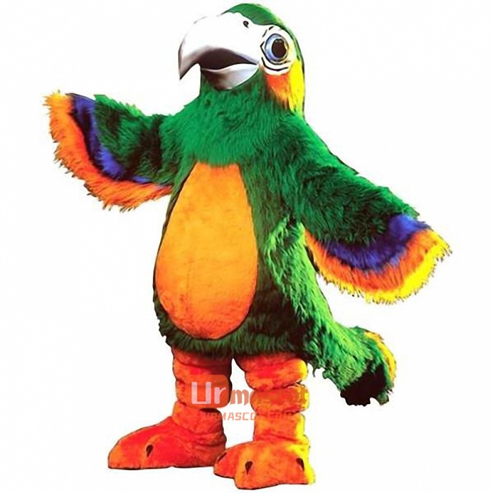 Patty Parrot Cartoon Mascot Costume