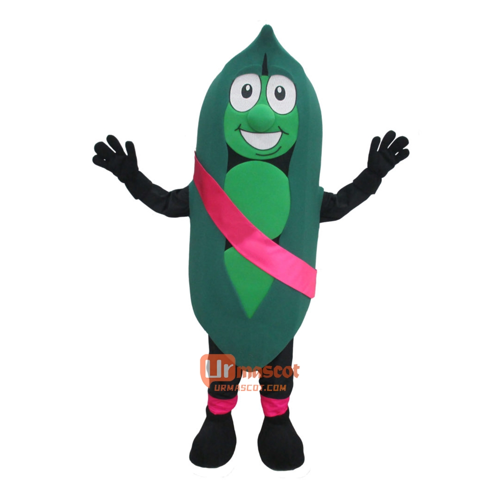 Pea Pod Mascot Costume Cosplay Outfits