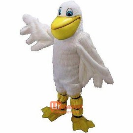 Pelican Cartoon Mascot Costume High Quality