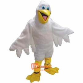 Pelican Pete Cartoon Mascot Costume